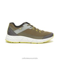 Cat Footwear Australia VN80103 Caterpillar Prorush Speed Fx Shoe Men Dark Olive/Wild Dove | Work Shoes