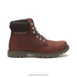 Cat Footwear Australia VN80199 Caterpillar Ecolorado Waterproof Boot Men Deep Mahogany | Waterproof