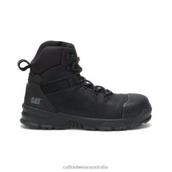 Cat Footwear Australia VN8022 Caterpillar X Accomplice Waterproof Steel Toe Work Boot Men Black | Work Boots