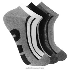 Cat Footwear Australia VN80259 Caterpillar Half Cushion Quarter Sock 3-Pack Men Multi | Sock
