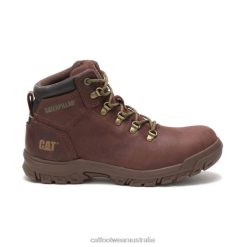 Cat Footwear Australia VN80277 Caterpillar Mae Steel Toe Waterproof Work Boot Women Cocoa | Work Boots