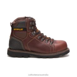 Cat Footwear Australia VN8028 Caterpillar Alaska 2.0 Steel Toe Work Boot Men Brown | Work Boots