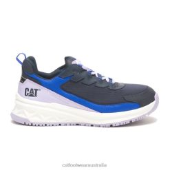 Cat Footwear Australia VN80292 Caterpillar Streamline Runner Carbon Composite Toe Static Dissipative Work Shoe Women Total Eclipse | Work Shoes