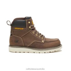 Cat Footwear Australia VN8043 Caterpillar Calibrate Work Boot Men Khaki | Work Boots