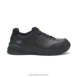 Cat Footwear Australia VN8094 Caterpillar Streamline 2.0 Leather Composite Toe Work Shoe Men Black | Work Shoes