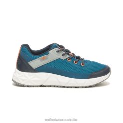 Caterpillar Boots Australia VN80105 Caterpillar Prorush Speed Fx Shoe Men Moroccan Blue/Wild Dove | Work Shoes