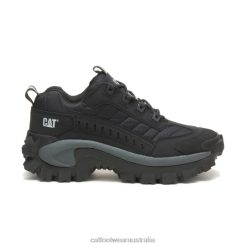 Caterpillar Boots Australia VN80129 Caterpillar Intruder Shoe Men Black/Dark Shadow | Casual Chunky Sneakers