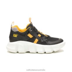 Caterpillar Boots Australia VN80156 Caterpillar Imposter Mesh Sneaker Men Black | Casual Chunky Sneakers