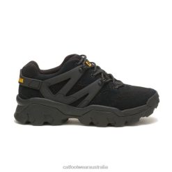 Caterpillar Boots Australia VN80162 Caterpillar Reactor Sneaker Men Black | Casual Chunky Sneakers