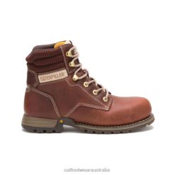 Caterpillar Boots Australia VN80279 Caterpillar Paisley 6" Steel Toe Work Boot Women Tawny | Work Boots