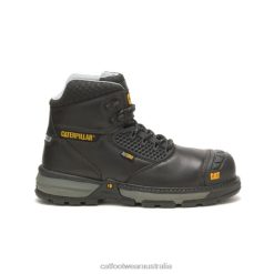 Caterpillar Boots Australia VN8048 Caterpillar Excavator Superlite Cool Carbon Composite Toe Work Boot Men Black | Work Boots