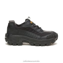 Caterpillar Boots Australia VN8078 Caterpillar Invader Steel Toe Work Shoe Men Black | Work Shoes