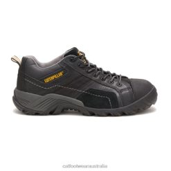 Caterpillar Boots Australia VN8090 Caterpillar Argon Composite Toe Work Shoe Men Black | Work Shoes