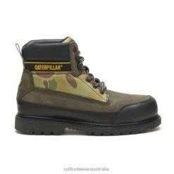 Caterpillar Clothing Store Melbourne VN80206 Caterpillar X Nigel Cabourn Utah Boot Men Black | Casual Boots
