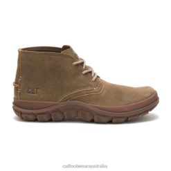 Caterpillar Clothing Store Melbourne VN80209 Caterpillar Fused Tri Mid Boot Men Beaned | Casual Boots