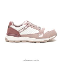 Caterpillar Clothing Store Melbourne VN80293 Caterpillar Venward Composite Toe Work Shoe Women Bark/Rose Taupe | Work Shoes