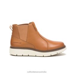 Caterpillar Clothing Store Melbourne VN80308 Caterpillar Chariot Chelsea Boot Women Cashew | Casual Boots