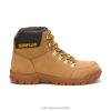 Caterpillar Clothing Store Melbourne VN8041 Caterpillar Outline Work Boot Men Honey Reset | Work Boots